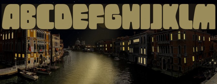 Tregger Font examples