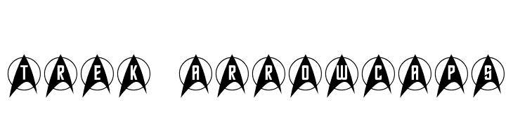 Trek Arrowcaps Шрифта