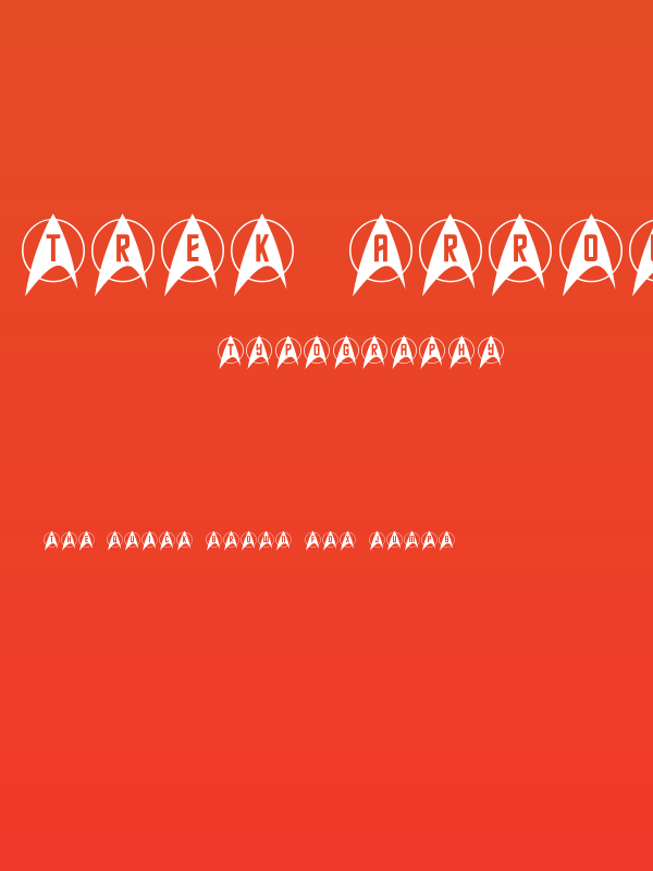 Trek Arrowcaps Poster