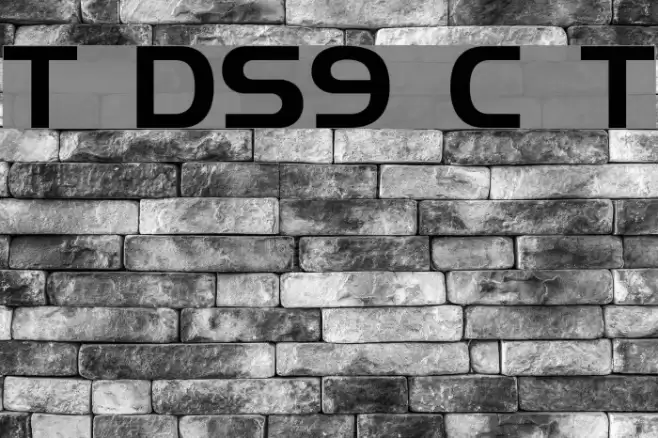 Trek DS9 Credits Text Font examples