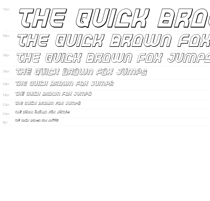 Trek Trooper 3D Italic Waterfall