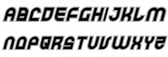 Trek Trooper Academy Italic Fuentes MINÚSCULAS