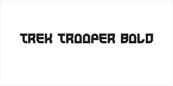 Trek Trooper Bold Logo