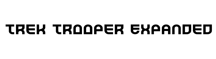 Trek Trooper Expanded  Descarca Fonturi Gratis