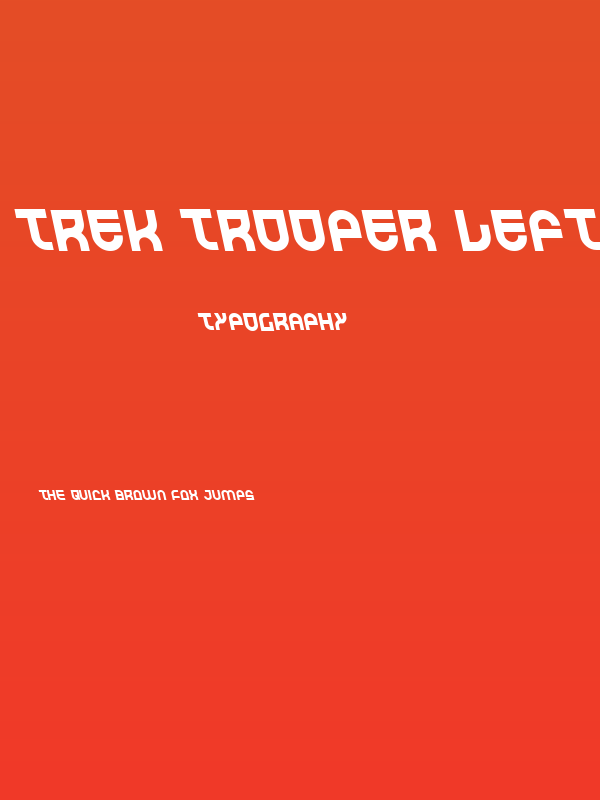 Trek Trooper Leftalic Poster