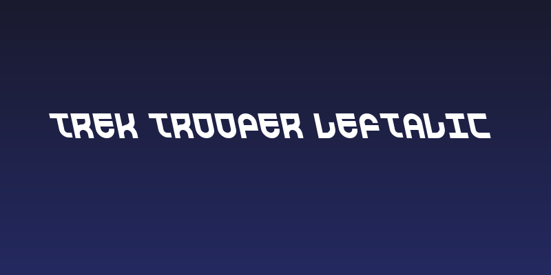 Trek Trooper Leftalic Social Header