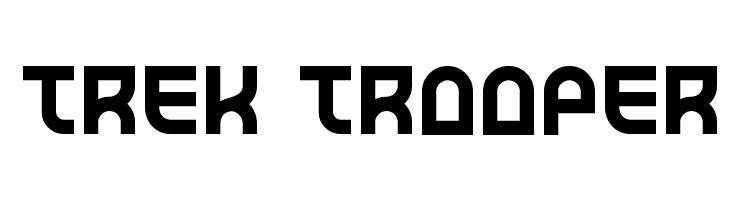 Trek Trooper  font caratteri gratis