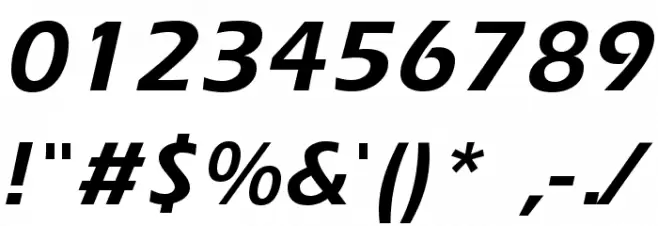 Trekker Regular Font OTHER CHARS