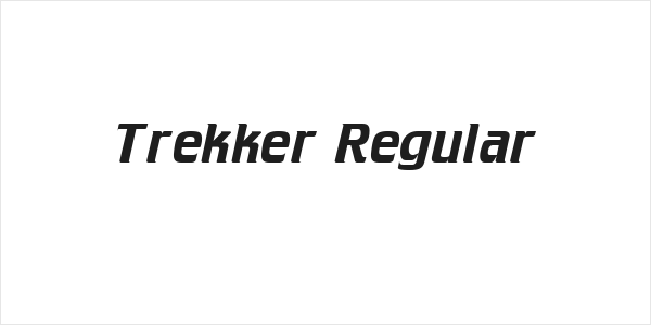 Trekker Regular Logo