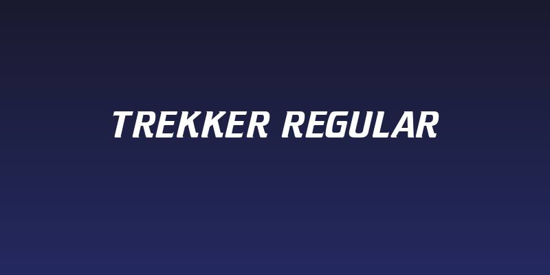 Trekker Regular Social Header