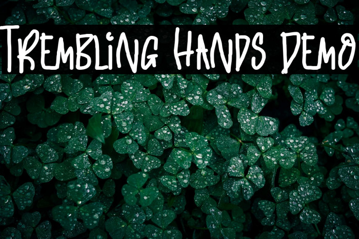Trembling Hands Demo Example 1