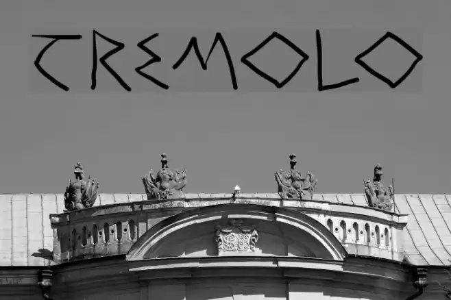 Tremolo Font examples