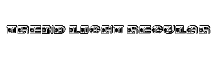 Trend Light Regular  नि: शुल्क फ़ॉन्ट्स डाउनलोड