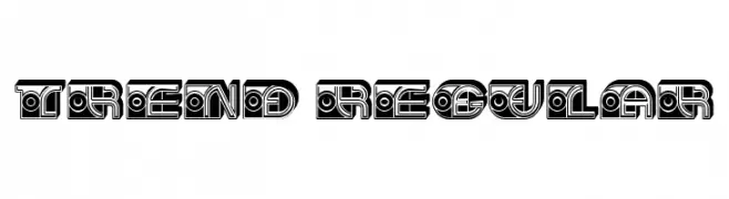 Trend Regular  Fuentes Gratis Descargar
