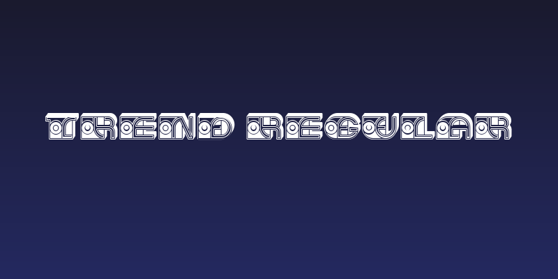 Trend Regular Social Header
