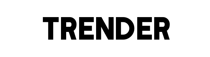Trender Font