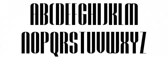 Trendgetter Schriftart Groß