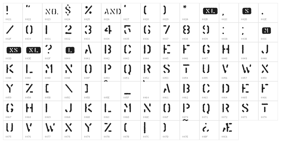 Trendy University Character Map