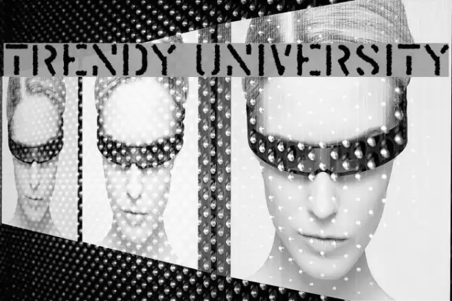 Trendy University Font examples