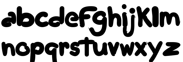 Trendy Font LOWERCASE