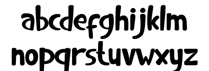 Treno is love Font LOWERCASE