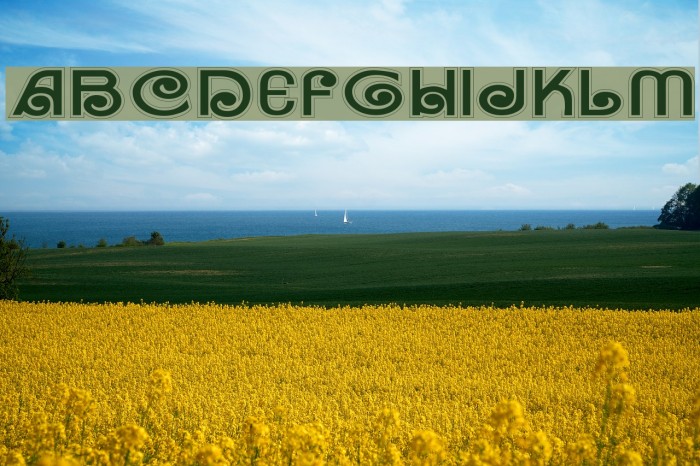 Trenz Font examples