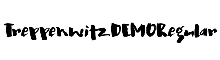 Treppenwitz DEMO Regular  font caratteri gratis