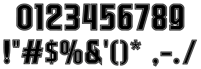Trequartista Font OTHER CHARS