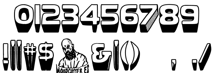 Tres De Extremo フォント その他の文字