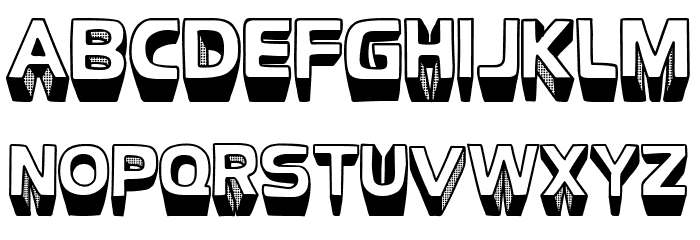 Tres De Extremo フォント 小文字