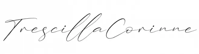Trescilla Corinne फ़ॉन्ट