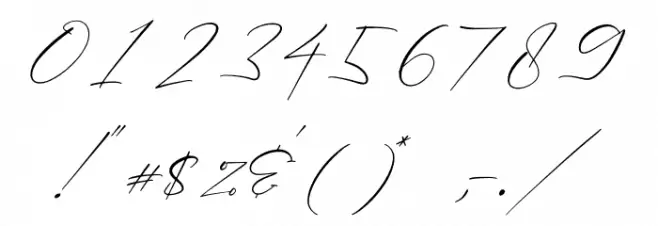 Trescilla Corinne फ़ॉन्ट अन्य घर का काम