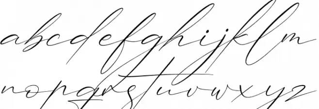 Trescilla Corinne फ़ॉन्ट लोअरकेस