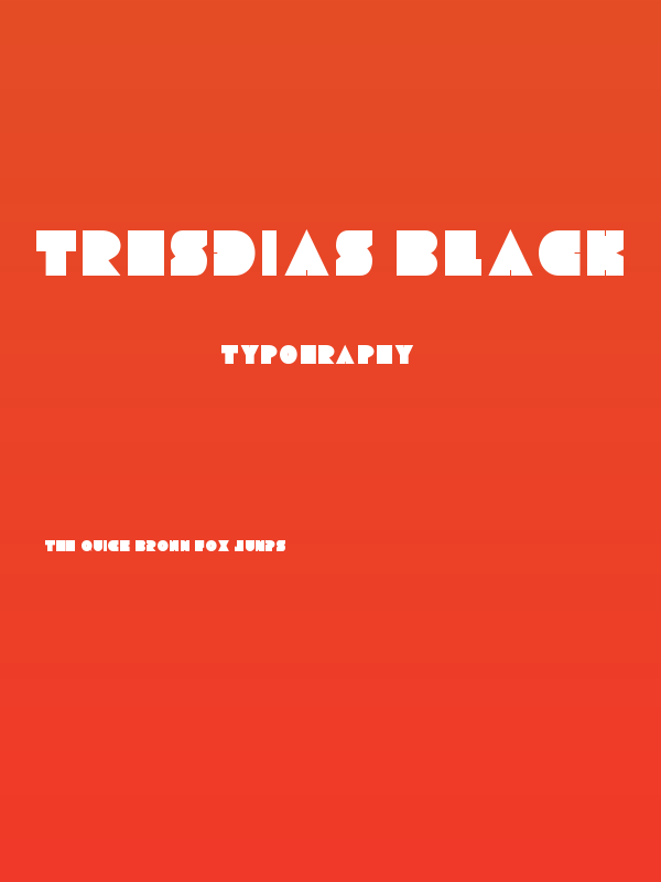 Tresdias Black Poster