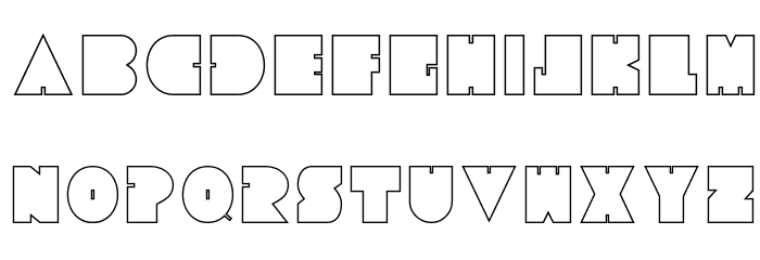 Tresdias Font LOWERCASE