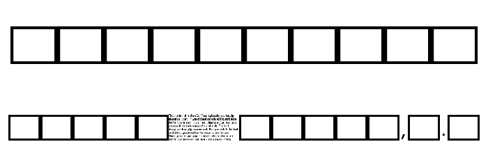 Tretton Serif Regular Font OTHER CHARS