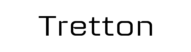 Tretton  font caratteri gratis