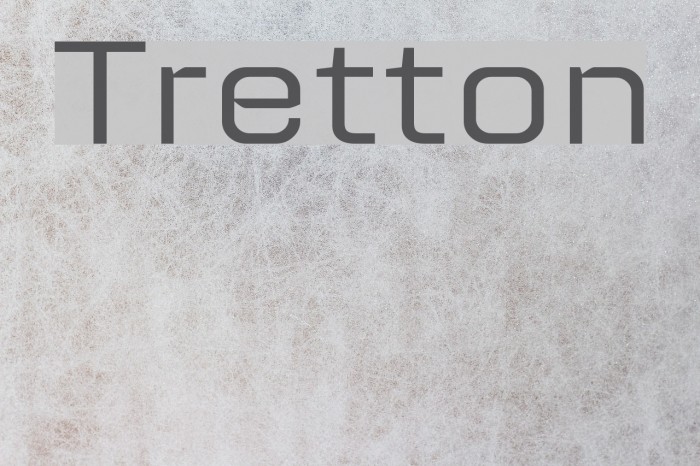 Tretton Font examples