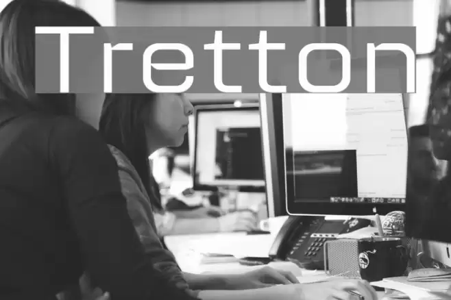 Tretton Font examples