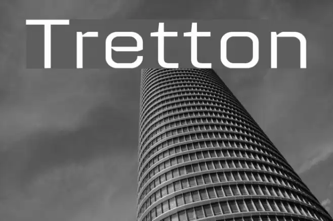 Tretton Font examples
