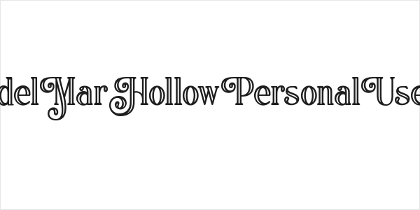 TrevadelMarHollowPersonalUseOnly Logo