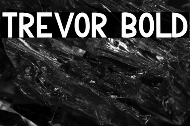 Trevor Bold Font examples