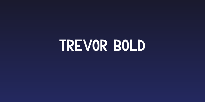 Trevor Bold Social Header