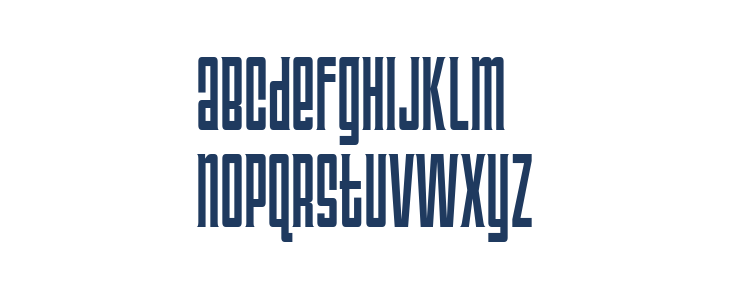 TriacSeventyOne-Regular Lowercase