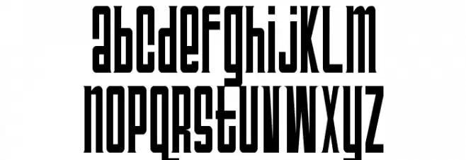 TriacSeventyone Schriftart Groß