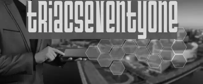 TriacSeventyone Font examples