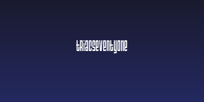 TriacSeventyone Social Header