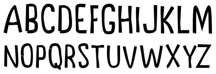 Triadi Font LOWERCASE