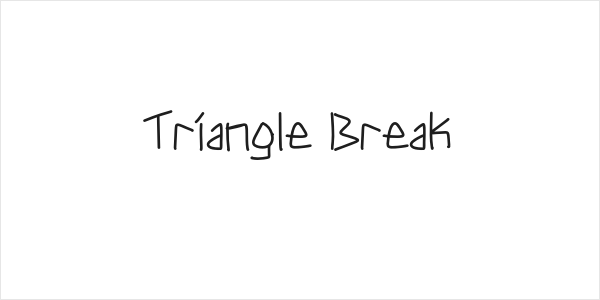 Triangle Break Logo
