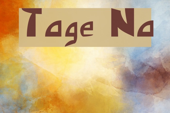 Triangle Normal Font examples